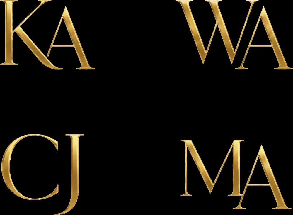 Custom wedding website monogram logos